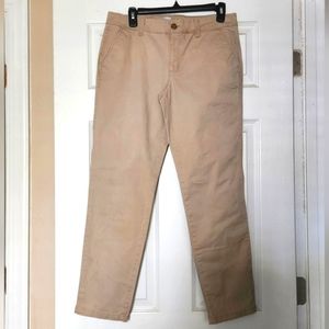 Old Navy tall mid-rise khakis